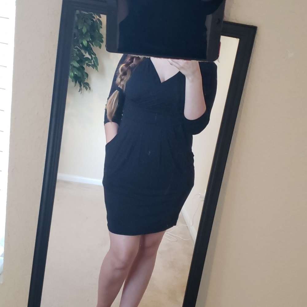 Black Dress with Pockets